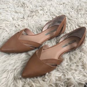 Audrey Brooke tan flats